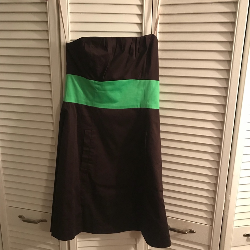 Robin Jordan strapless cocktail dress